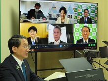 全国知事会くらしの安心確立調整本部 役員会議1